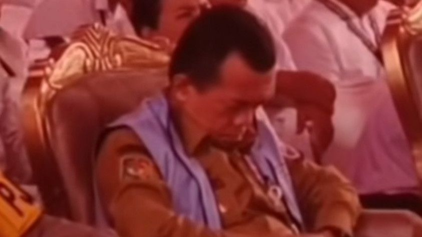 Viral Prabowo Pidato dan Gubernur Jambi Seperti Tidur, Al Haris: Saya Segar Bugar, Kok!