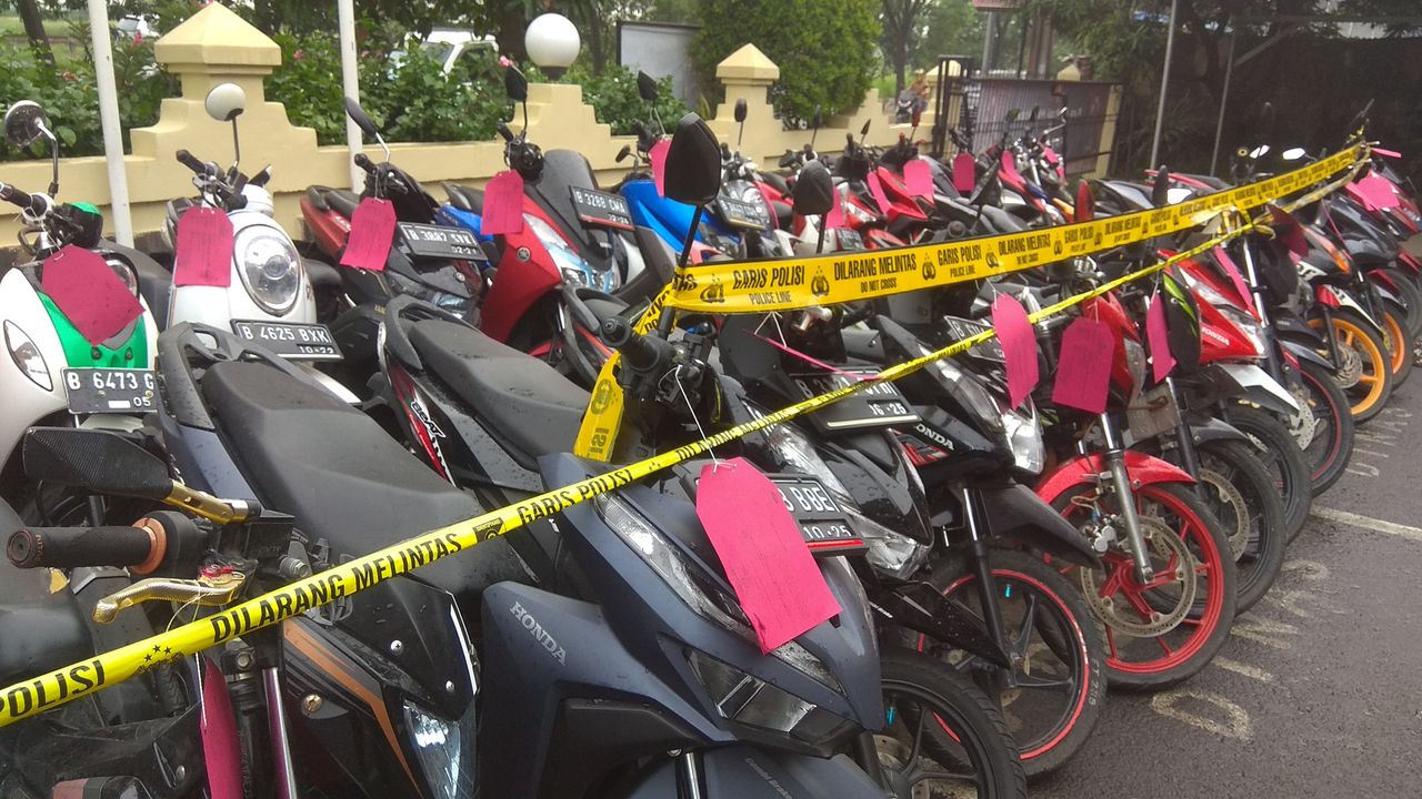 Modus Sewa, Satpam di Tangerang Malah Gelapkan Puluhan Sepeda Motor