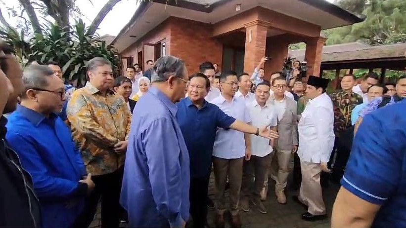 SBY Temui Prabowo di Hambalang Sore Ini, Demokrat Merapat ke Koalisi Indonesia Maju