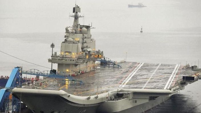 Waspada, China Resmi Luncurkan Kapal Induk Terbesar dan Tercanggih