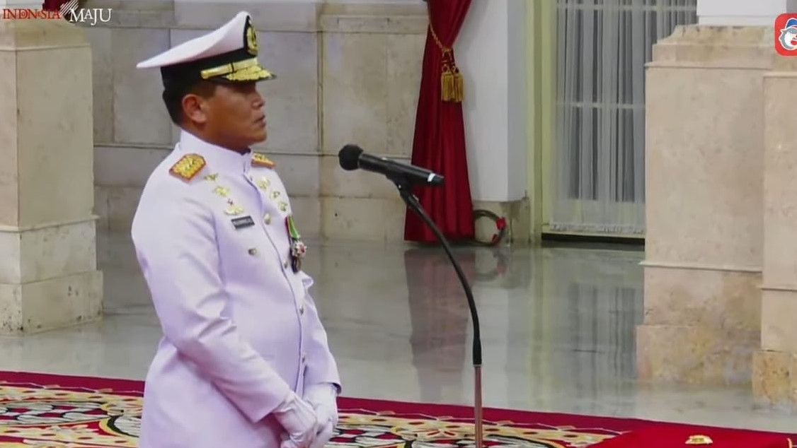 Resmi Jabat KSAL, Muhammad Ali Naik Pangkat Jadi Jenderal Bintang Empat