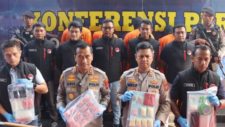 Selama 6 Bulan, Polres Kota Cirebon Berhasil Amankan 70 Pelaku Kasus Peredaran Narkoba