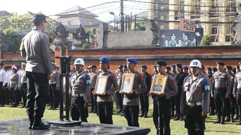 Terlibat Kasus Pelecehan Seksual hingga Narkoba, 9 Anggota Polisi Bali Dipecat Tidak Hormat