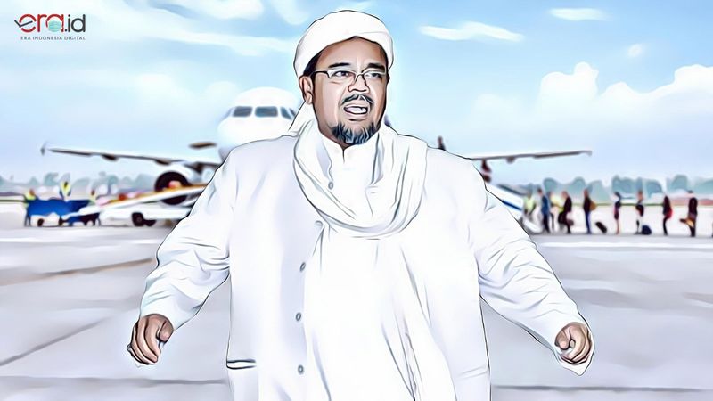 Tiba Di Bandara Soekarno-Hatta, Rizieq Shihab Tak Keluar Dari Pintu ...