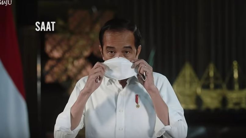 Momen Jokowi Mulai Berkampanye: Saat Ini Semua Wajib Pakai Masker