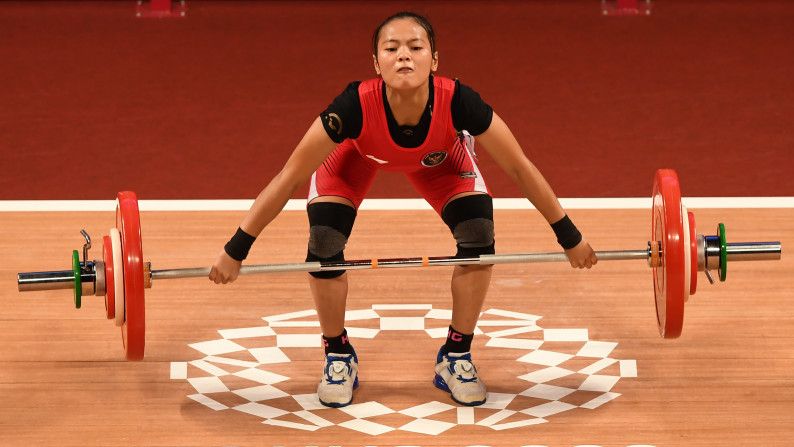 Cerita Windy Cantika Aisah Tertimpa Barbel Sebelum Raih Medali Pertama Indonesia di Olimpiade Tokyo 2020