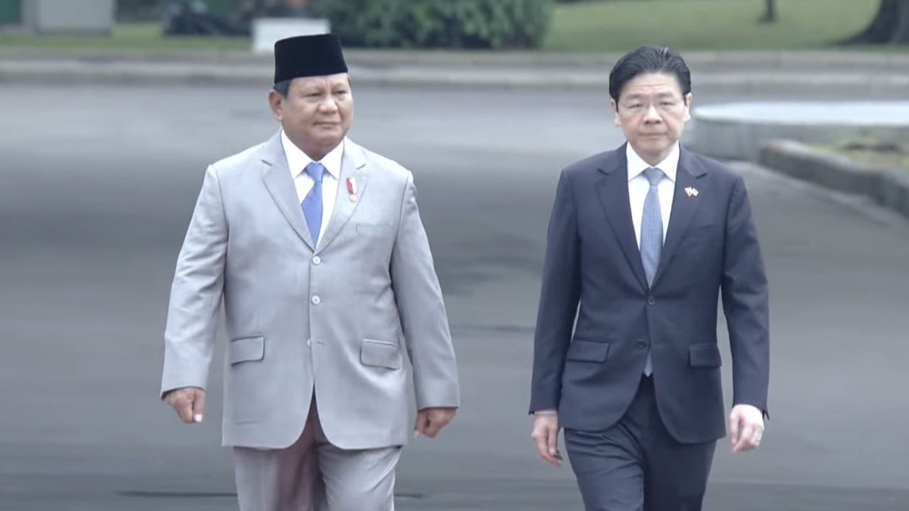 Terima Kunjungan PM Singapura, Prabowo Didampingi Menkes hingga Menkomdigi