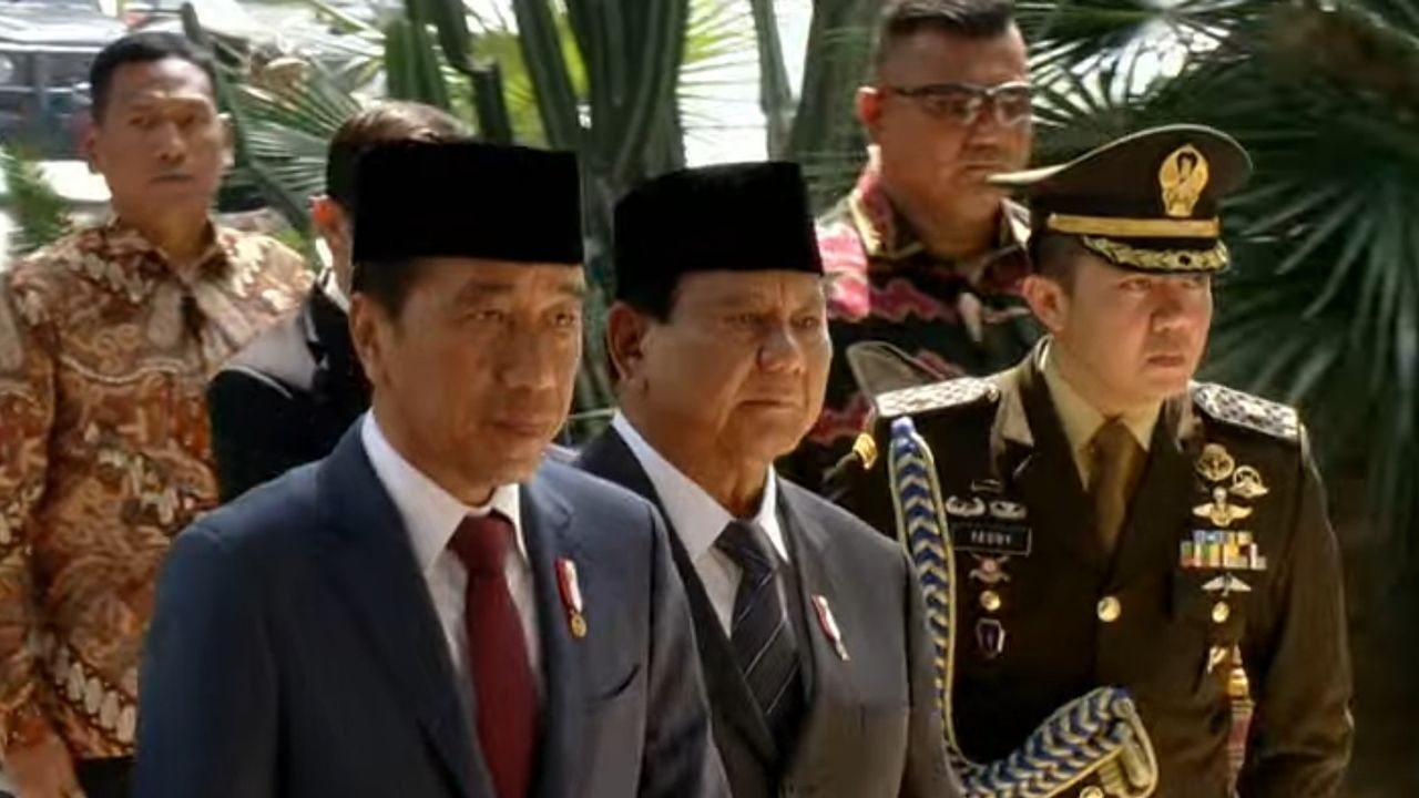 Jokowi Didampingi Prabowo Hadiri Pelantikan DPR, DPD, dan MPR Periode 2024-2029