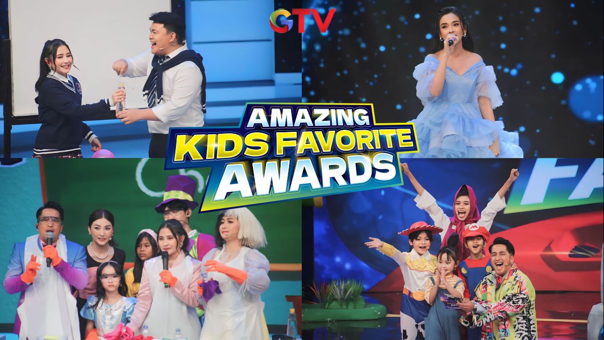 Windah Basudara hingga Asnawi Bersinar di  “Amazing Kids Favorite Awards”