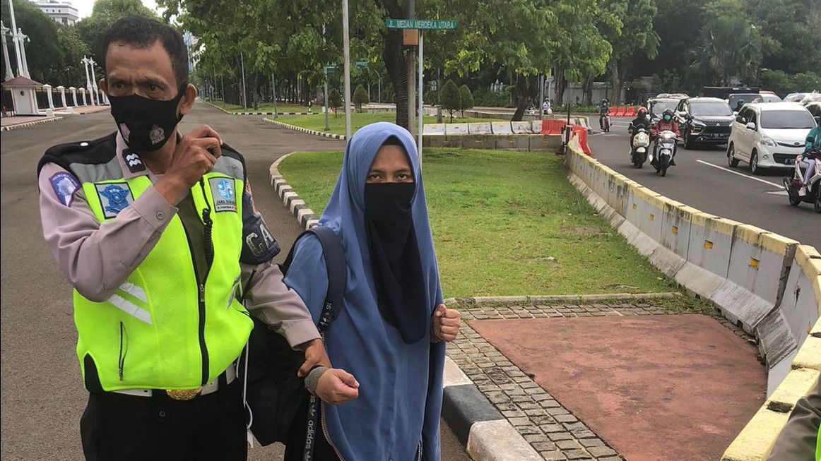 Polri Sebut Tersangka Wanita Terobos Istana Negara Tak Kooperatif Saat Diperiksa