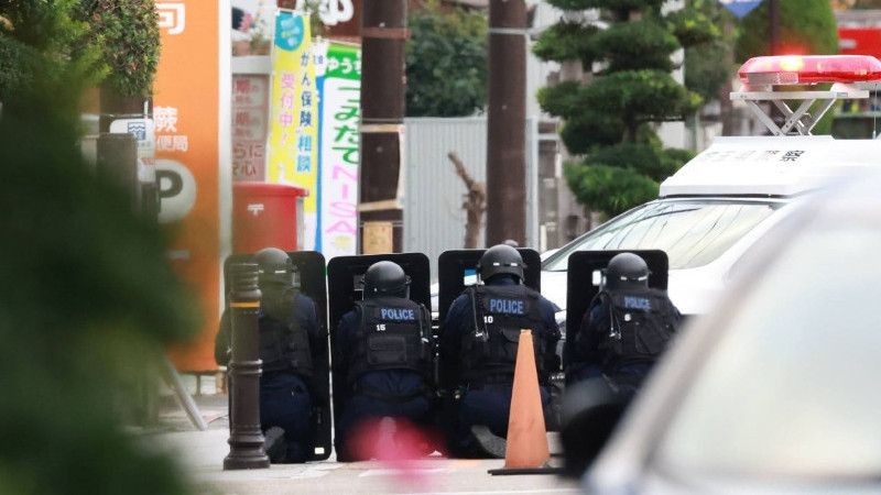 Aksi Penembakan di Rumah Sakit Jepang Lukai Dokter dan Pasien, Pelaku Ngumpet di Kantor Pos