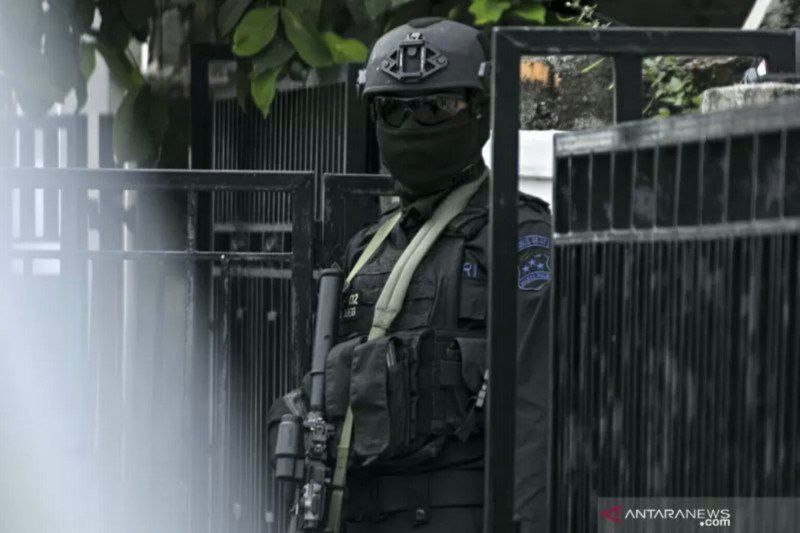Tim Densus 88 Anti Teror Ternyata Gerebek 3 Titik Terduga Teroris di Bogor