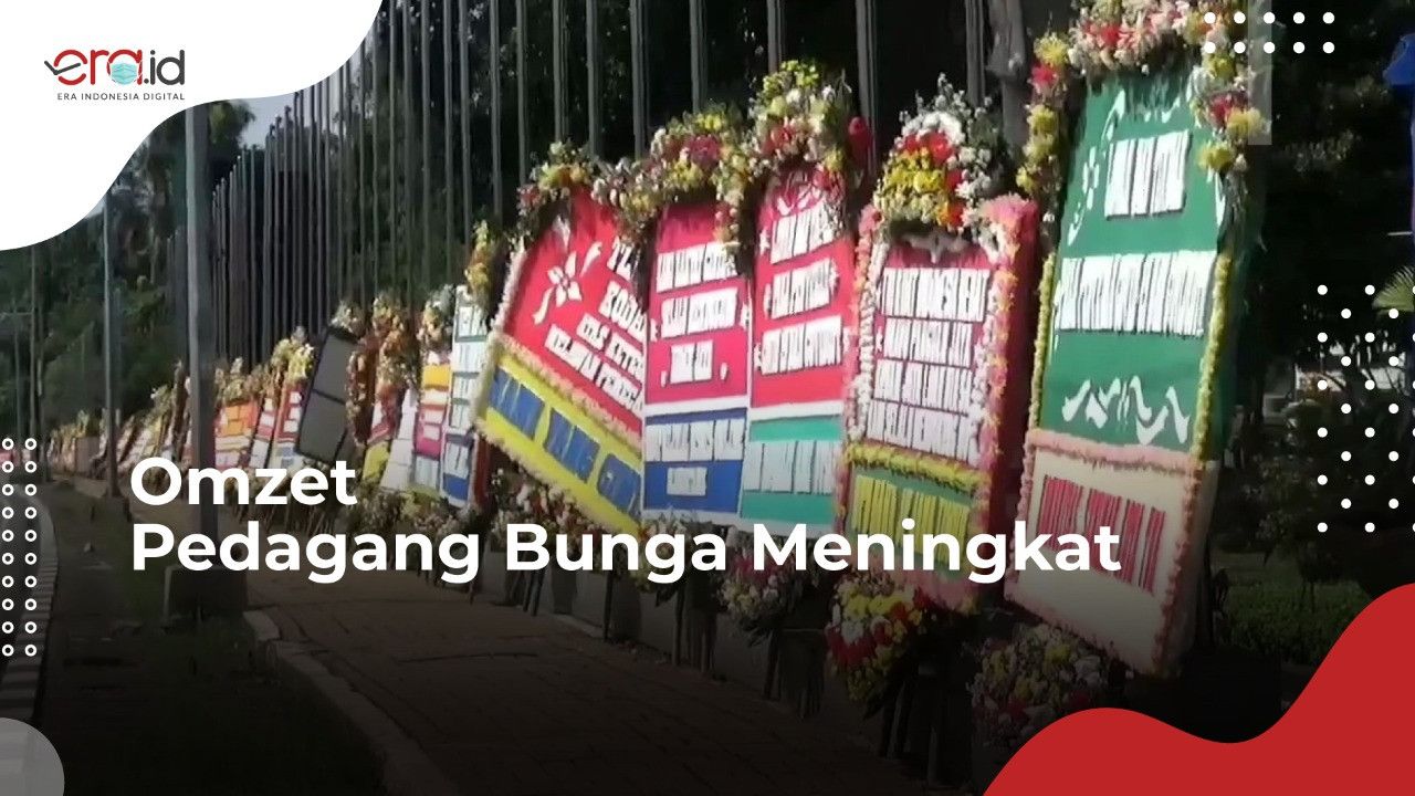 Omzet Pedagang Bunga Meningkat Usai Pencopotan Baliho Rizieq Shihab, Kok Bisa?
