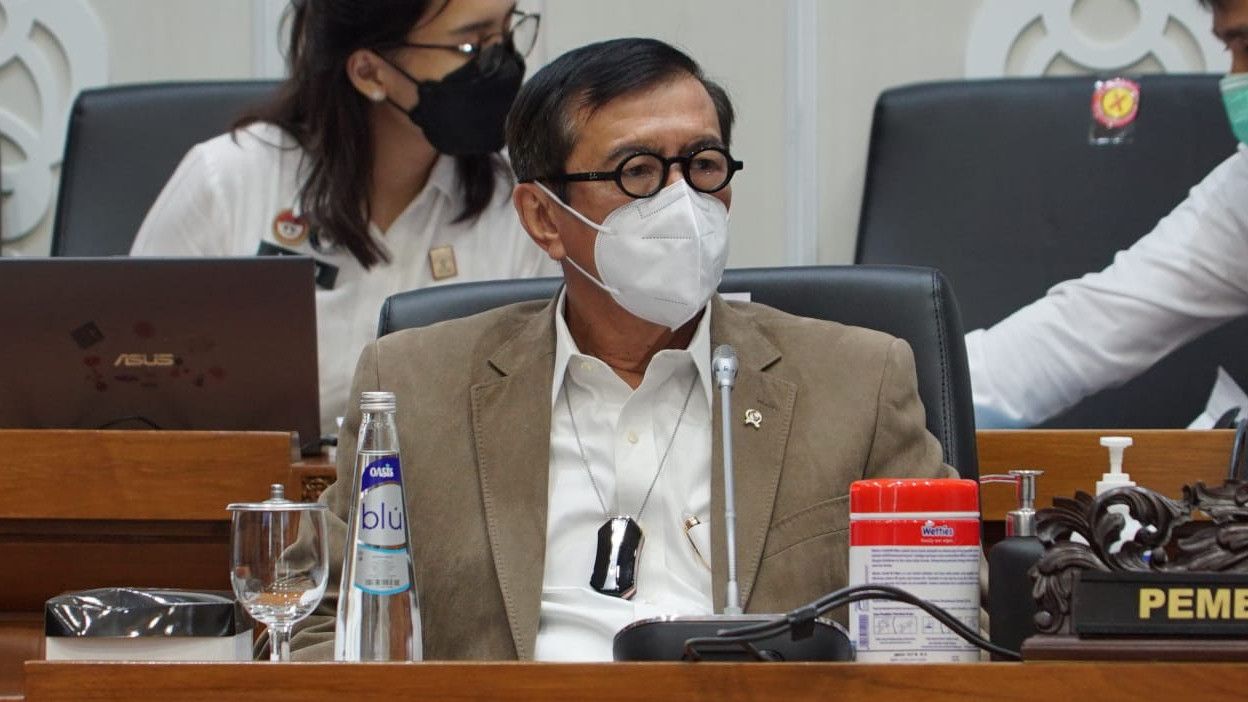 Didesak Mundur Usai Kebakaran Lapas Tangerang, Menteri Yasonna: Kita Anteng-anteng Saja