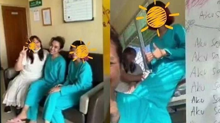Viral Foto Diduga Medina Zein Jadi Pasien Rumah Sakit Jiwa, Denise Chariesta: Ngaku ODGJ Biar Kasihan