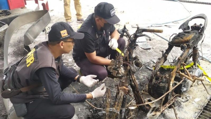 Pilu, Motor Keluarkan Api Bikin Satu SPBU di Nusa Lembongan Bali Terbakar