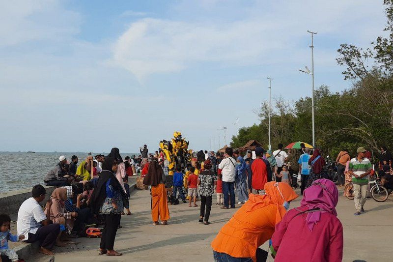 Sejumlah Objek Wisata di Banten Dipadati Pengunjung