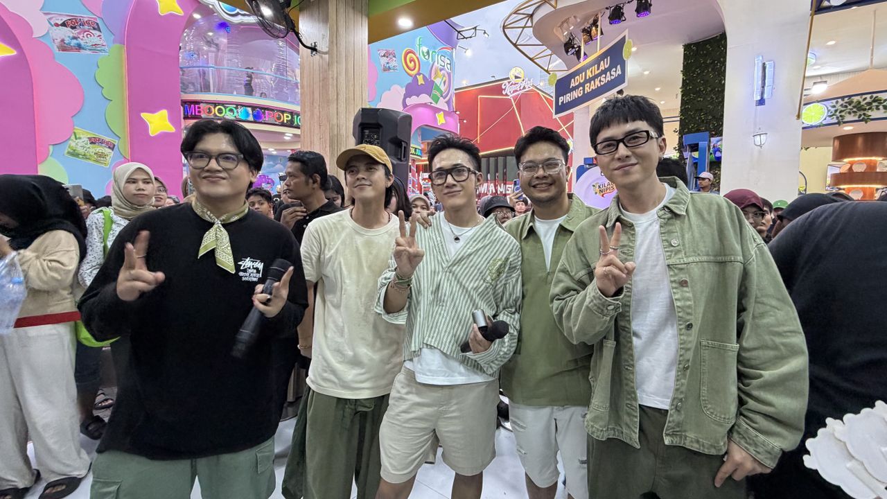 SM*SH Kejutkan Pengunjung di Jakarta Fair, Ajak Nyanyi Bareng hingga Makan Cemilan Sehat