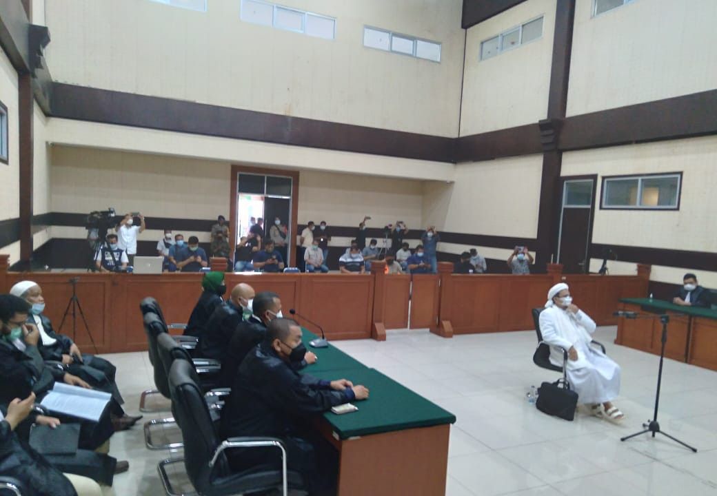 Hakim Bakal Putuskan Kasus Kerumunan Rizieq Shihab Pada 6 April 2021