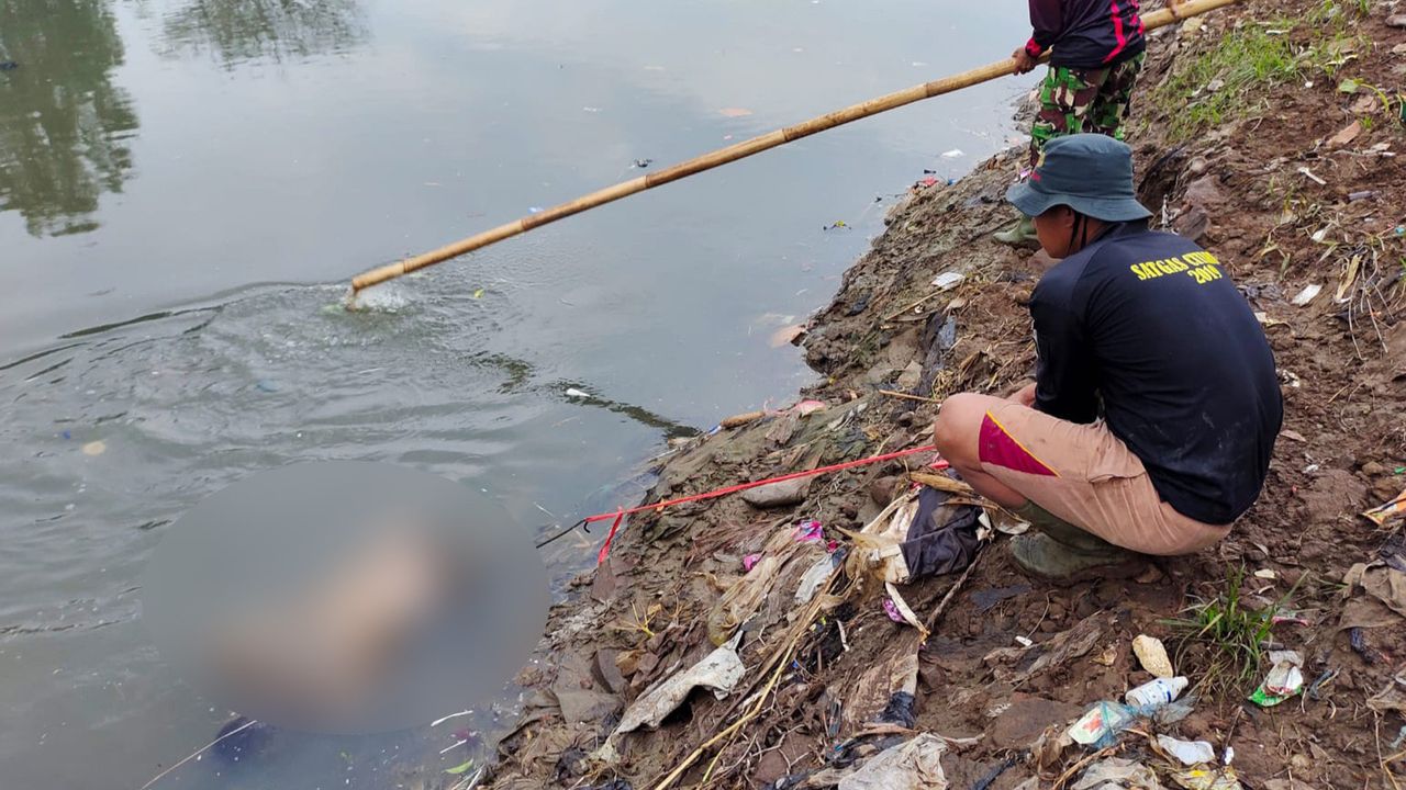Kronologi Penemuan Mayat Pria Tanpa Identitas di Sungai Citarum, Ditemukan Hanya Memakai Celana Dalam