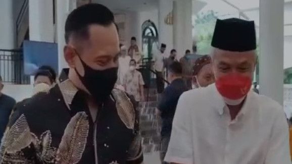Terungkap, Ada Jusuf Kalla saat AHY Bertemu Ganjar Ketika Salat Jumat di Jakarta Selatan