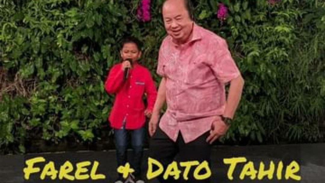 Temui Konglomerat Dato Tahir, Farel Prayoga Diberi Wejangan: Cari Uang Untuk Sekolah, Kamu Harus Seperti Pak Jokowi