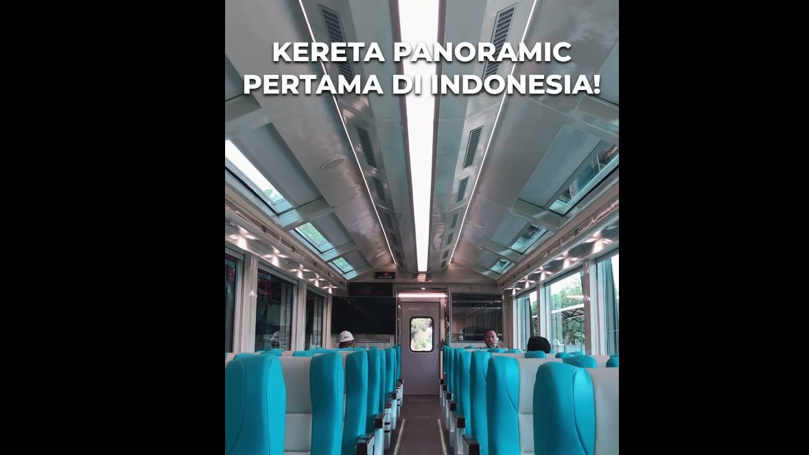 Kereta Panoramic akan Hadir di Indonesia, Ternyata Terinspirasi Swiss
