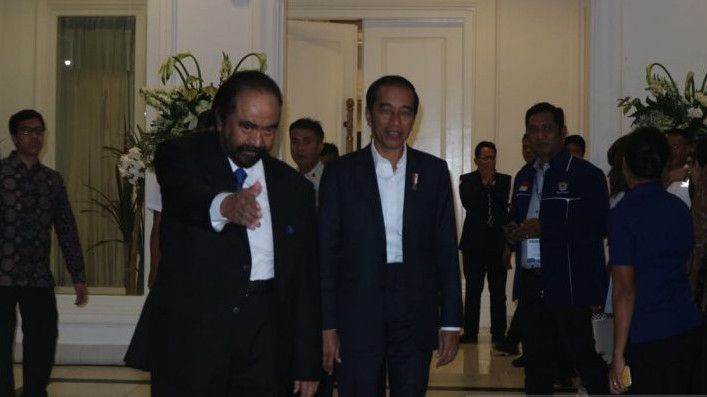 Soal Pertemuan dengan Surya Paloh, Jokowi: Mau Tahu Aja