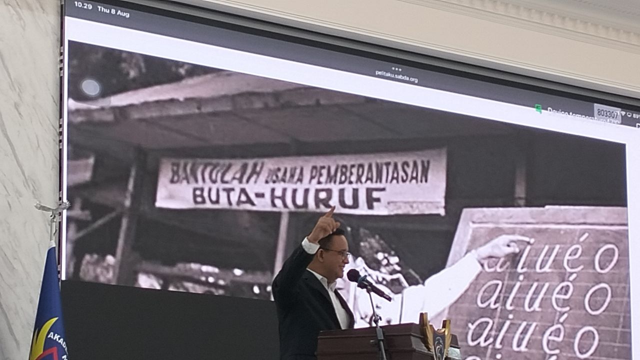 Bicara Pentingnya Pendidikan, Anies Singgung Hasil Pembangunan SDM Tak Bisa Dilihat Dalam Waktu Singkat