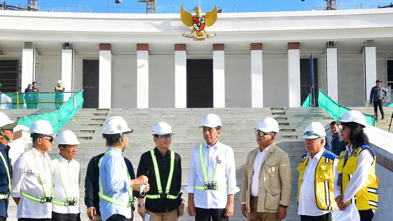 Soal Persiapan Ngantor di IKN, Jokowi: Ya Kalau Sudah Siap, Masa Sidang Kabinet Lesehan