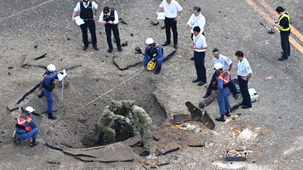 Ngeri, Ratusan Ton Bom Era Perang Dunia II Masih Bersemayam di Tanah Jepang