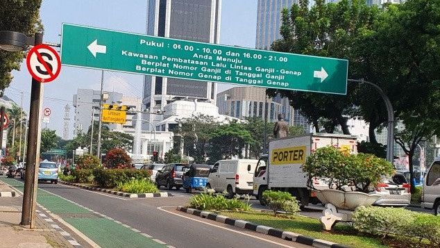 Jelang PSBB Jakarta, Ganjil Genap Masih Berlaku