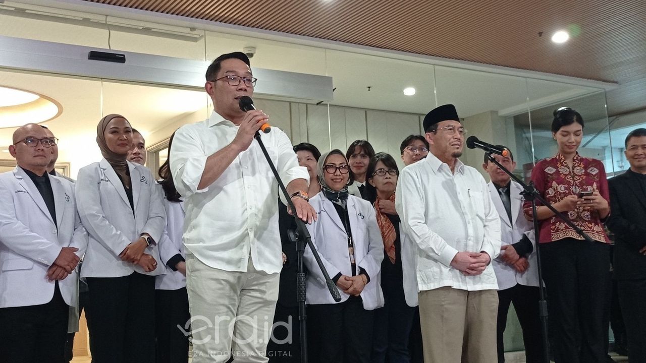 Beda dengan Dharma Pongrekun, Ridwan Kamil Ogah Obral Janji ke Jakmania