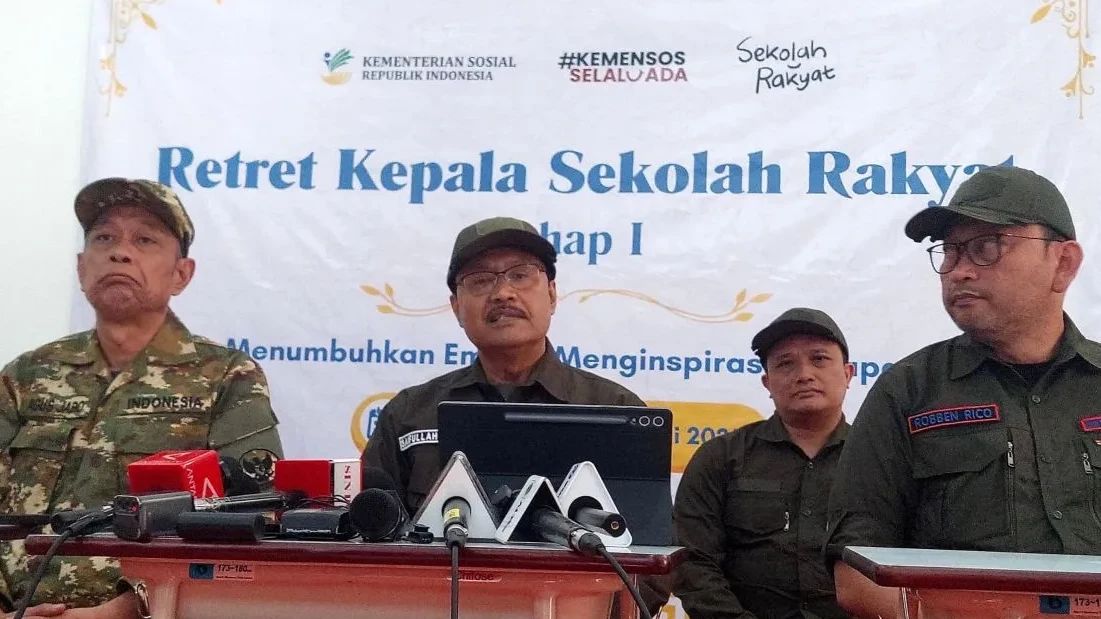 Kemensos Gelar Retret Kepala Sekolah Siapkan Pembukaan Sekolah Rakyat Juli Nanti