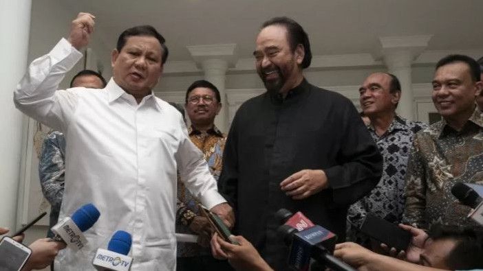 Prabowo Akan Temui Surya Paloh Siang Ini, Bahas Apa?