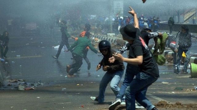 Mahasiswa Semarang Sekap Intel Polisi yang Menyusup dalam Demo, Dituntut Penjara