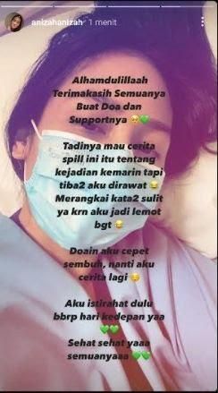 Pengakuan Siti Anizah (Foto: Instagram)