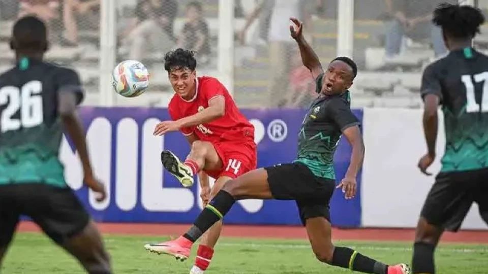 Laga Timnas Indonesia Lawan Tanzania Berakhir Seri Tanpa Gol