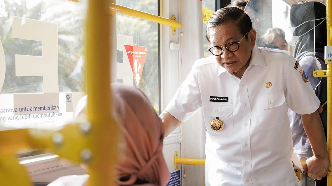 Pramono: Beban Transjabodetabek Berat, Hampir Semua Halte di Luar Jakarta Kami Rawat