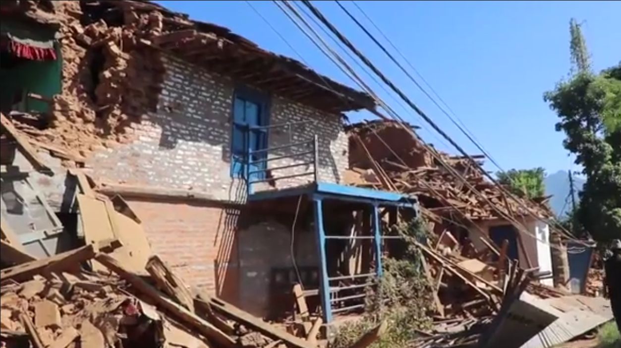 Gempa 6,4 SR Guncang Nepal, 157 Tewas dan 168 Luka-luka