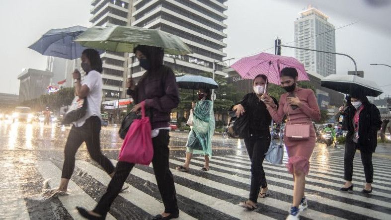 Prakiraan Cuaca Rabu 6 April 2022 Jakarta: Jakarta Bakal Diguyur Hujan