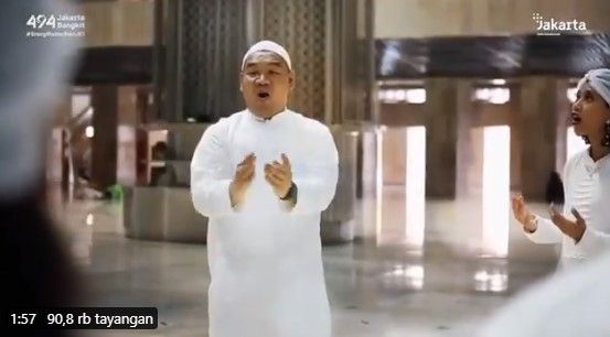 Dihujat Soal Konten Nyanyian dalam Masjid Istiqlal, Wagub DKI: Menyemarakkan Lebaran