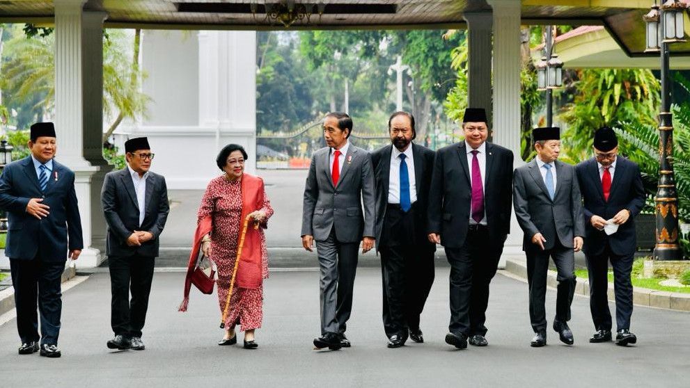 Gerindra Ingin Koalisi Besar di 2024, PDIP Terbuka 'Reunian' dengan Koalisi Pemerintah Jokowi-Ma'ruf
