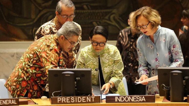 Indonesia Akan Dorong Isu Palestina di Akhir Masa Keanggotaan DK PBB