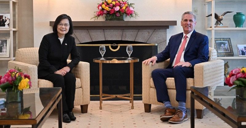 China Sanksi Duta Besar Taiwan untuk AS Imbas Pertemuan Presiden Taiwan dengan Ketua DPR AS
