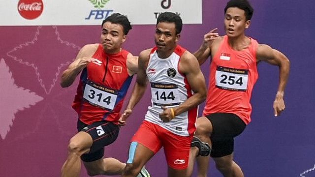 Lalu Zohri Mundur dari Final 100 Meter SEA Games 2023 Putra karena Cedera