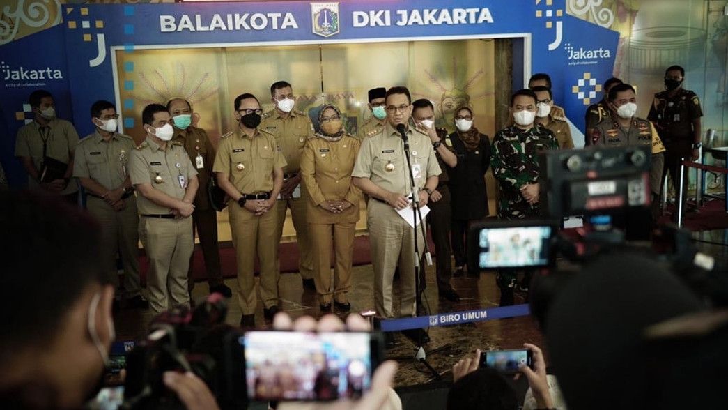 Malam Takbiran, Anies Klaim Kondisi Jakarta Terkendali