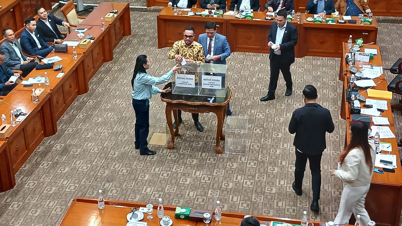 Komisi III DPR Pilih 5 Capim KPK Terpilih, Setyo Budiyanto Jadi Ketua