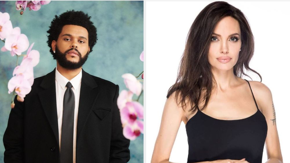 Gara-Gara Lakukan Ini, Angelina Jolie dan The Weeknd Dirumorkan Jalin Hubungan Asmara