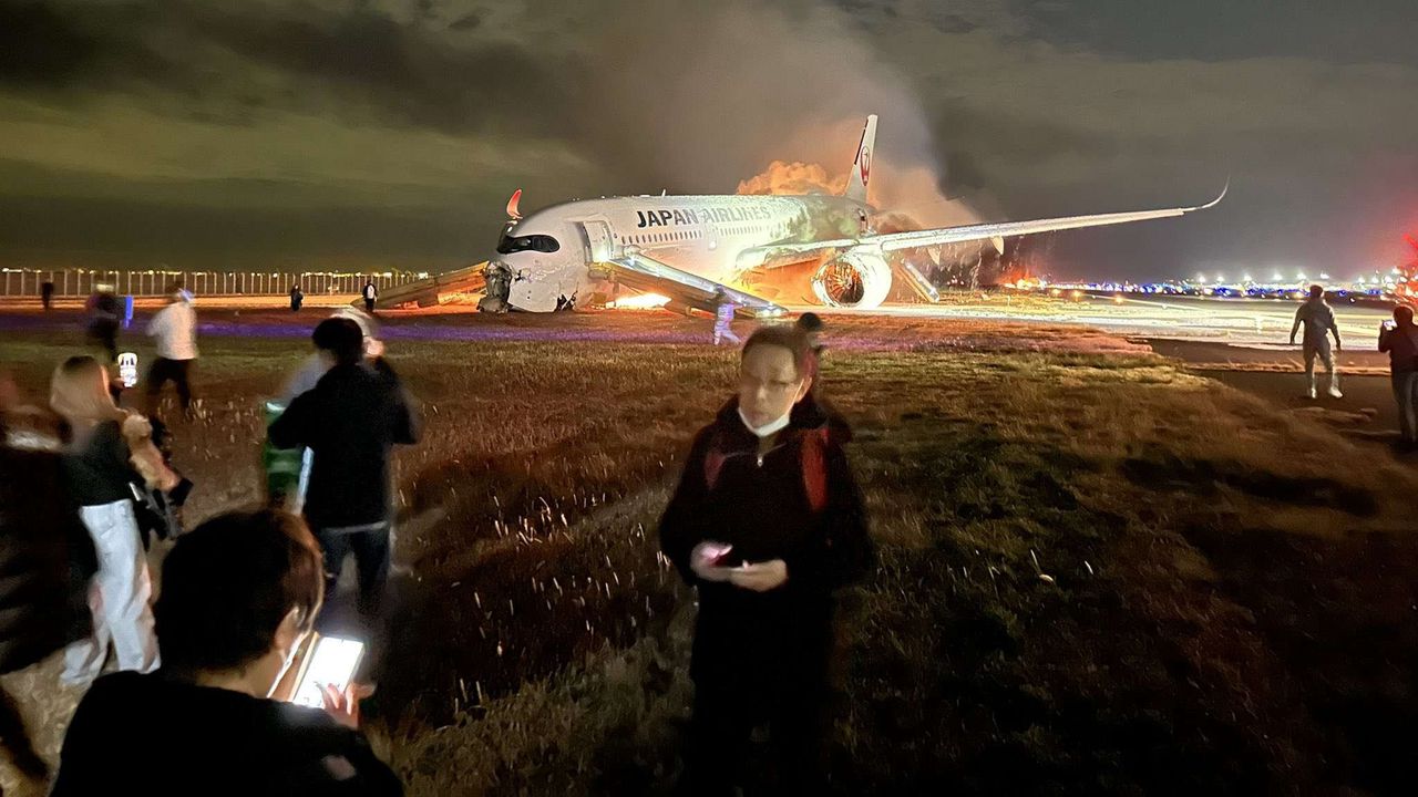 Spesifikasi Airbus Japan Airlines, Pesawat Jepang yang Terbakar Hebat Usai Tabrakan